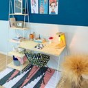 Ver imagem 3 de Home Office Escada Industrial Natural e Branco
