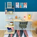 Ver imagem 1 de Home Office Escada Industrial Natural e Branco