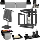 Ver imagem 1 de Kit de Acessórios 6 Pçs Adesivo Preto+ Pendente Infinity F.n