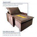 Ver imagem 7 de Poltrona do Papai Retrátil e Reclinável Base Madeira Maciça Paris