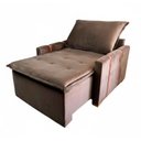 Ver imagem 2 de Poltrona do Papai Retrátil e Reclinável Base Madeira Maciça Paris