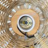 Luminária Pendente Rustica em Bambu para Pergolado Area Gourmet Decore Fácil Shop - 2