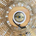 Ver imagem 2 de Luminária Pendente Rustica em Bambu para Pergolado Area Gourmet Decore Fácil Shop