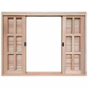 Ver imagem 4 de Janela de Madeira Veneziana de Correr Reto Eucalipto Batentes de 14 Cm Mmc Company-1.00(l)x1.20(a)