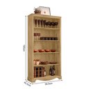 Ver imagem 3 de Cristaleira Chicago Sala de Estar Mdf Cinamomo