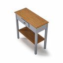 Ver imagem 5 de Aparador com 1 Gaveta Clássico Pequeno MDF Montado Ecomem Prateleira Cinza - Imbuia