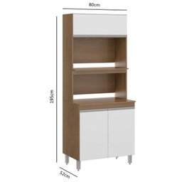 Cozinha Canto Modulada Sabrina 14 Peças 23 Portas 05 Gv 452/294x195x52 Avelã/Branco TX SAB14 - MENU - 10 Cozinha Canto Modulada Sabrina 14 Peças 23 Portas 05 Gv 452/294x195x52 Avelã/Branco TX SAB14 - MENU - 10