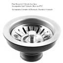 Ver imagem 7 de Válvula Pia Inox para Cozinha Cuba 3.1/2 Pino Cromado Padova