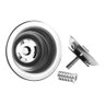 Válvula Pia Inox para Cozinha Cuba 3.1/2 Pino Cromado Padova - 4