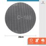 Kit 10 Discos de Lixa Abrasivos Telados com Sistema de Fixação para Lixadeiras 150mm Grão 150 - Star - 2