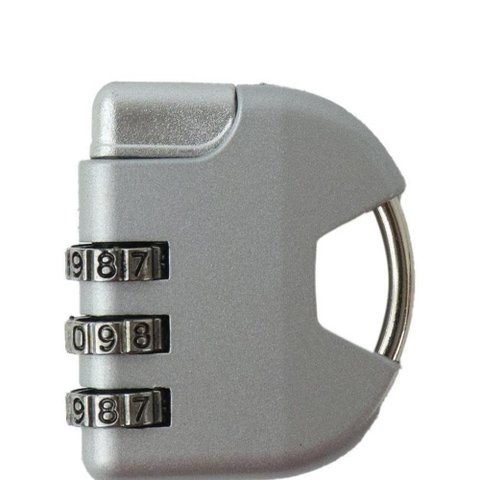 Cadeado Tsa com Senha Ajustavel Antifurto para Mala Mochila Armario Portatil Leve Resistente Ideal P