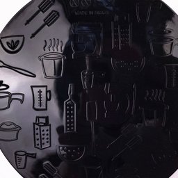 Conjunto Almofada De Silicone Para Fogão de Indução Magnético VEM 15cm 2 Peças Preto - 2