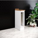Ver imagem 1 de Armário Porta Toalha Americana Henn 20 Cm com Tampo para Cozinha