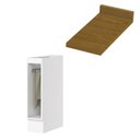 Ver imagem 2 de Armário Porta Toalha Americana Henn 20 Cm com Tampo para Cozinha