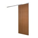 Ver imagem 1 de Porta de Correr Verniz com Kit Alumínio Cinza Claro - 210x110
