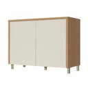Ver imagem 1 de Balcão de Cozinha 2 Portas 120cm Nesher Condessa Mdf Carvalho/greige