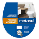 Ver imagem 3 de Tampa de Assento Vaso Sanitário Comfort Envolvente Metasul Cinza Claro