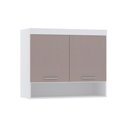 Ver imagem 1 de Guarda Roupa Maleiro Aéreo Solteiro Ponte - Módulo Dormitório Alpes - Guarda Roupas Modulado Luciane