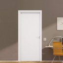 Ver imagem 2 de Kit Porta Pronta Lisa Alumínio 215 x 78cm Sasazaki