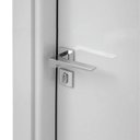 Ver imagem 4 de Kit Porta Pronta Lisa Alumínio 215 x 78cm Sasazaki