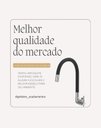 Ver imagem 6 de Torneira Flexível de Parede Luxo Cozinha ou Lavanderia