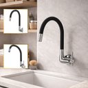 Ver imagem 1 de Torneira Flexível de Parede Luxo Cozinha ou Lavanderia