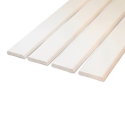 Porta Lisa Fundo Branco 210X82 Desmontada Completa Bat Pinus 12cm - 3