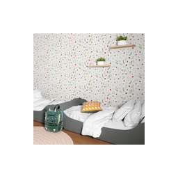 Papel de Parede Vinílico Sonhos Ref 4225 Vermelho 52cm X 10m - 2