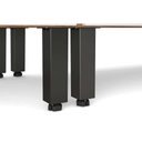 Ver imagem 6 de Gabinete de Cozinha Modulado Balcão Firenze 2 Portas C/tampo 80cm Avena/grafito - Demóbile