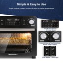 Ver imagem 4 de Elite Gourmet Eaf9310 Air Fryer Forno Elétrico Digital 23l Preto