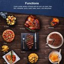 Ver imagem 6 de Elite Gourmet Eaf9310 Air Fryer Forno Elétrico Digital 23l Preto
