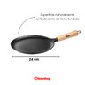 Panquequeira Ferro Fundido 24 Cm Panela Mineira - 4