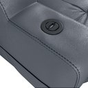 Ver imagem 5 de Poltrona Reclinável do Papai Automática com Usb e Porta Copos Cherokee Sintetico Cinza Matrix