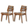 Conjunto com 2 Cadeiras em Madeira Eloa - 3