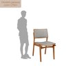 Conjunto com 2 Cadeiras em Madeira Eloa - 4