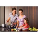 Ver imagem 5 de Caçarola Funda Tramontina Allegra em Aço Inox com Fundo Triplo 24 Cm 5,7 L Tramontina