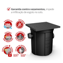 Ver imagem 3 de Super Caixa de Gordura 43 Litros com Cesto para Limpeza Cor Preto Durín