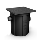 Ver imagem 1 de Super Caixa de Gordura 43 Litros com Cesto para Limpeza Cor Preto Durín