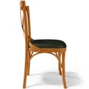 Ver imagem 7 de Kit 08 Cadeiras Para Sala de Jantar e Estar Living Estofada Ávila L02 Couríssimo Verde Musgo - Lyam