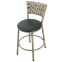 Ver imagem 4 de KIT 2 BANQUETAS BAIXA COZINHA  TODA ENCAPADA