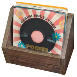 Nicho para Disco de Vinil Compacto 7 Polegadas Amadeirado - 2