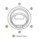 Ver imagem 3 de Banheira Hidromassagem Astra Firenze Super Luxo 160cmx160cmx45cm - 06 Jatos Gel Coat P3 Sem Aquecedo