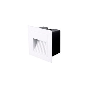 Balizador Nordecor Linder Embutir Quadrado Led Bivolt Branco 3000k Luz Amarela 2020
