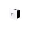 Balizador Nordecor Linder Embutir Quadrado Led Bivolt Branco 3000k Luz Amarela 2020 - 1