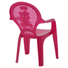 Conjunto Infantil Mesa Plástica 4 Cadeiras Rosa Tramontina - 7