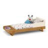 Berço Multifuncional BKids com Colchão D18 Off White/Freijó - Matic Móveis - 4