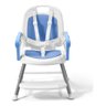 Cadeira Alimentacao Portatil Refeição Bebe Cadeirinha Azul - 5