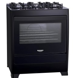 Fogão Dako 5 Bocas Supreme Glass com Mesa de Vidro Preto Bivolt - 2