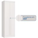 Ver imagem 7 de Módulo de Casal 2 Portas e 3 Gavetas Infinity Branco/Line