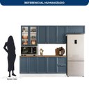 Ver imagem 5 de Cozinha Completa Modulada Americana 4 Peças com Paneleiro Duplo e Balcão com Tampo Unna Yescasa